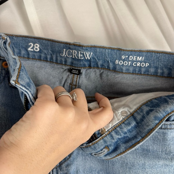 J Crew Jeans with Raw Hem - Picture 2 of 5
